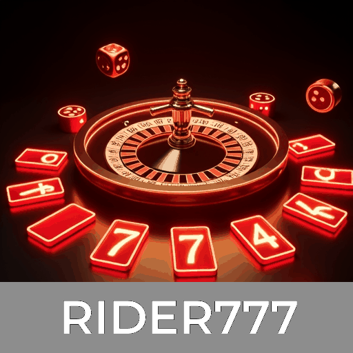 RIDER777: Slots - Mega Jackpots, Roleta - Alta Precisão, Poker - Estratégia Avançada